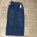 Tinseltown Blue Maxi Skirt Photo 1