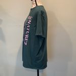 Goodfellow & Co  Women’s Large Green and Pink Short Sleeve Crewneck T-Shirt Photo 8