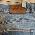 Lauren Jeans Co Straight Leg Jeans Women's 10 Blue Denim Stretch Comfortable Photo 4