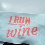 NEW BondiBand Running Athletic Blue Headband I Run Because I Really Like to Run Green Photo 1