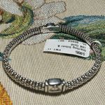 NWT Lagos 925 Sterling Silver & 18K Gold Diamond Caviar Bracelet Photo 11