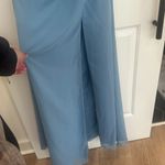 Azazie NWT -  Saige Steel Blue A-Line Chiffon Convertible Dress (A16) Photo 8