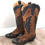 Corral  Cowgirl Boots Western Brown Black Leather Photo 0