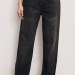 Good American NWT Women's Size 00/24 Relaxed Good 90s Mid Rise Baggy Jeans Photo 0