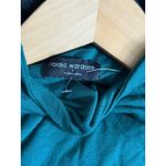 Naked Wardrobe  Dress Size Large Green Bodycon High Mock Stretchy Long Sleeves Photo 2