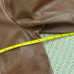 Dialogue Brown leather jacket full zip up Photo 6