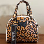 Von Dutch | Cheetah Bowling Bag w/ Matching Crossbody Strap Photo 5