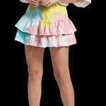 Love Shack Fancy Landen tie dye mini skirt Photo 0