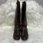 Dolce Vita Deluxe Brand Brown Leather Boots Sz 8 Bin 21 Photo 6