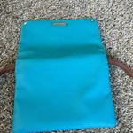 Dana Buchman Teal & Brown Crossbody Purse Photo 3