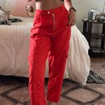 Urban Outfitters Orange Baggy Pants Photo 0