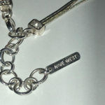 Nine West Multi Tone Silver Tone Boho Statement Necklace Photo 1