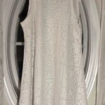 Francesca's Francesca’s White Short Lace Dress Photo 0