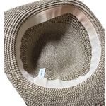 Nine West  Straw Hat Thin robe with bow band floppy Sun Hat Photo 3