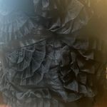 Miss Me  Couture Cocktail Little Black Dress Purple Trim Photo 11