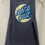 Santa Cruz Sleeveless Top in Blue and Yellow Photo 0