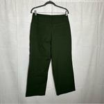 Universal Standard Green High Rise Wide Leg Pants Cropped Size 6 Photo 1