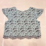 Alexis Tovi Sheer Lace Cropped Top Photo 99