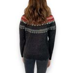 Weatherproof Vintage Women’s Gray-Black Fair Isle Sweater Photo 1