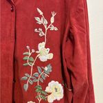 Susan Graver  Embroidered Button-Front Top – Size XL Photo 4