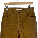 Levi's Levi’s 94 Baggy Corduroy Pants Womens 25 Brown 100% Cotton High Rise Retro 90s Photo 2