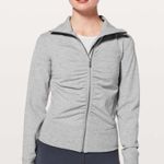 Lululemon • Gather Up Jacket Heathered Power Grey / Sea Salt Photo 0
