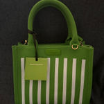Kate Spade Green Striped  Bag Photo 0