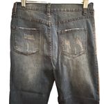 Lolo Women's Ankle Jeans Size 11 Blue Side Stripe Stretch Denim Photo 8