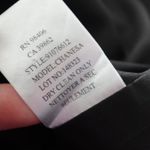 Theory  Chanesa Black Velvet Satin Silk-Blend Strapless Mini Cocktail Tube Dress Photo 14