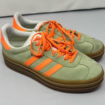 Adidas  Originals GAZELLE BOLD IH7495 Sneakers Green Orange Women’s 7.5 Photo 0