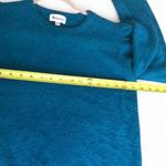 &merci 💙&merci Women’s Blue Puff Sleeve Sweater Size M Photo 4