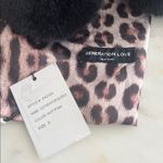 Generation Love NWT -  Esther Fur Slides Slippers Black Size Small (5-7) Photo 3