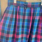 Pendleton Vintage  Plaid Skirt Blazer Set Photo 3