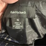 R & M Richards Black and Gold Crop Tank Top Photo 3
