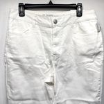 Maurice's Off white High Rise Ankle Jeggings by M Jeans Maurice’s Rolled Hem Curvy Photo 4