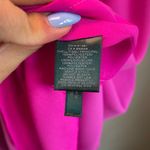 Lauren Ralph Lauren Black Label Midi Dress Sz 12 Petite Pink Sleeveless Fuschia Photo 5