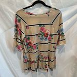 Lime N Chili Floral Striped Top Pink Size M Photo 1