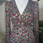 Kate Spade Beautiful  Shimmer Floral Dress Size 0 Photo 2