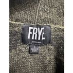 Frye  Women's The Cozy Cardigan, Green (Burnt Olive Combo), Size Large Photo 4