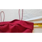 Michaelangelo  Women's Sleeveless spaghetti Strap Red Long Dress Ball gown Size 8 Photo 6