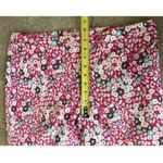 LizGolf Size 14 Floral Pink Capri Cropped Pants Audra Athletic Golf Photo 4