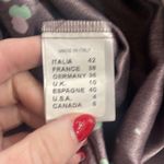 Alysi Chocolat 100% Silk Midi Dress Size 4 Photo 3