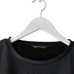 SheIn  Future is In Your Hands Black Cropped Boxy Short Sleeves Womens TShirt M Photo 4