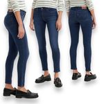 Levi's  Women's Classic Midrise Skinny Dark blue Size 6 Photo 1