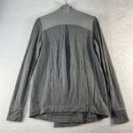Lululemon Sz 8 Coast Wrap II Heathered Medium Grey Stretch French Terry Layering Photo 13