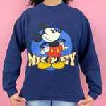 Disney Vintage 90s Mickey Mouse Crewneck Sweatshirt Photo 0
