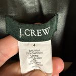 J.Crew Black Wool Cashmere Single Breasted Classic Winter Top Coat Size 4 Photo 8