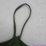 NEW Free People x Toast signature one‎ shoulder bikini top in dark green, L Green Size L Photo 6