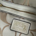 Coach champagne beige signature bag top handle J1260-F21713 Photo 9