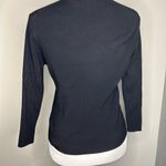 ZARA  Black Ribbed Knit Top Photo 1